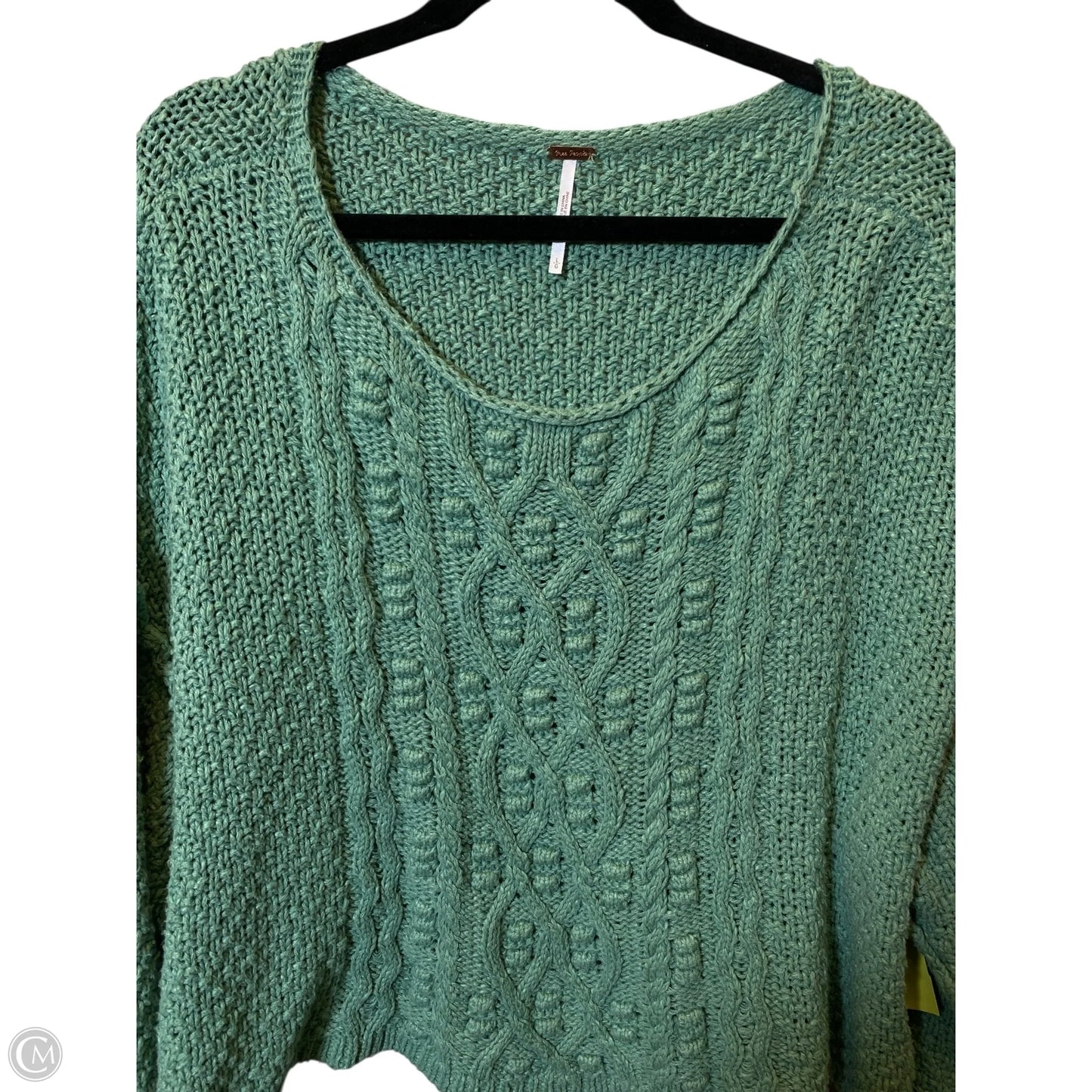 Sweater By Free People In Green, Size: L