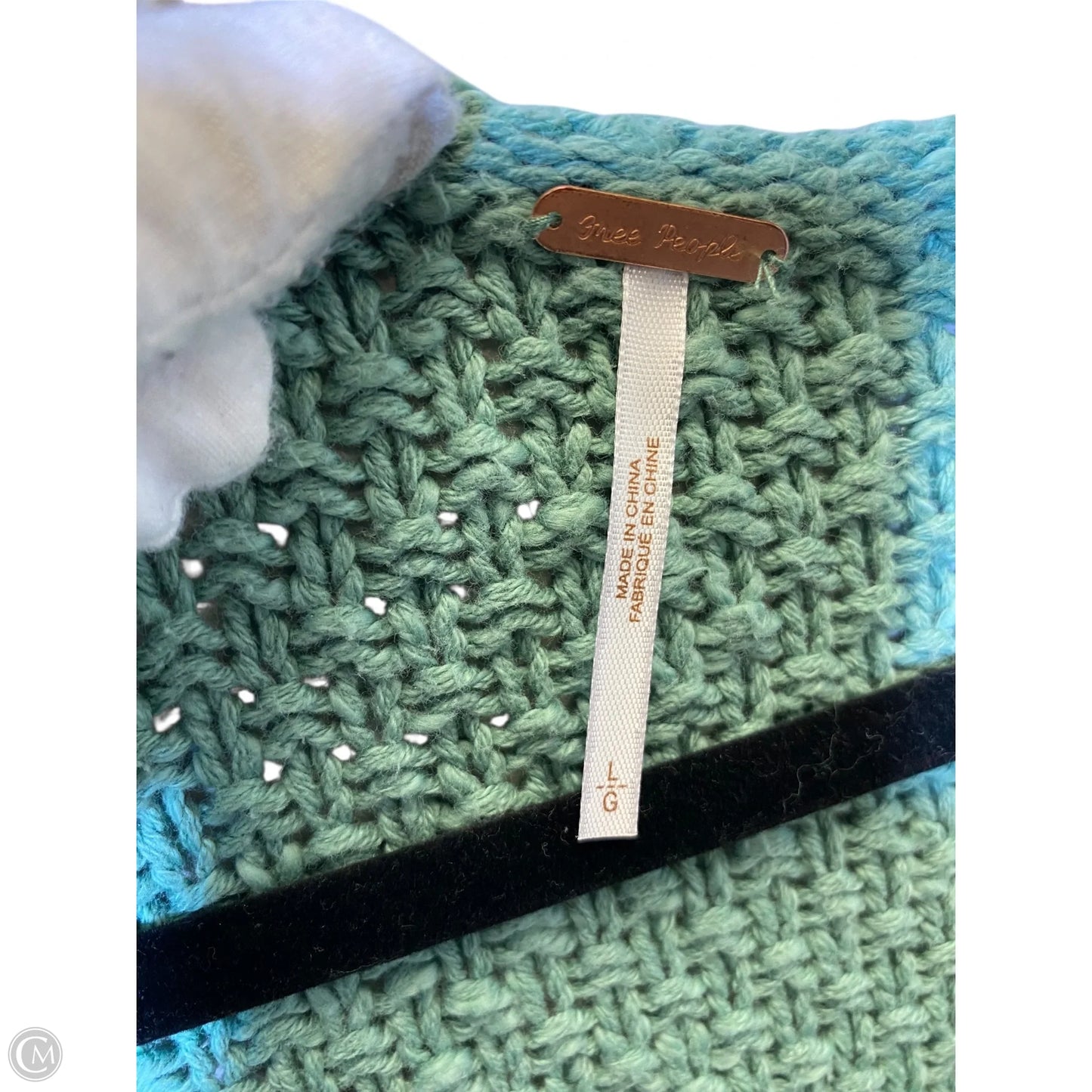 Sweater By Free People In Green, Size: L