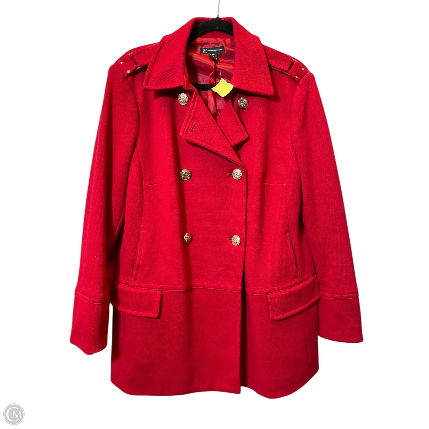 Jacket Moto By Inc In Red, Size: Xl