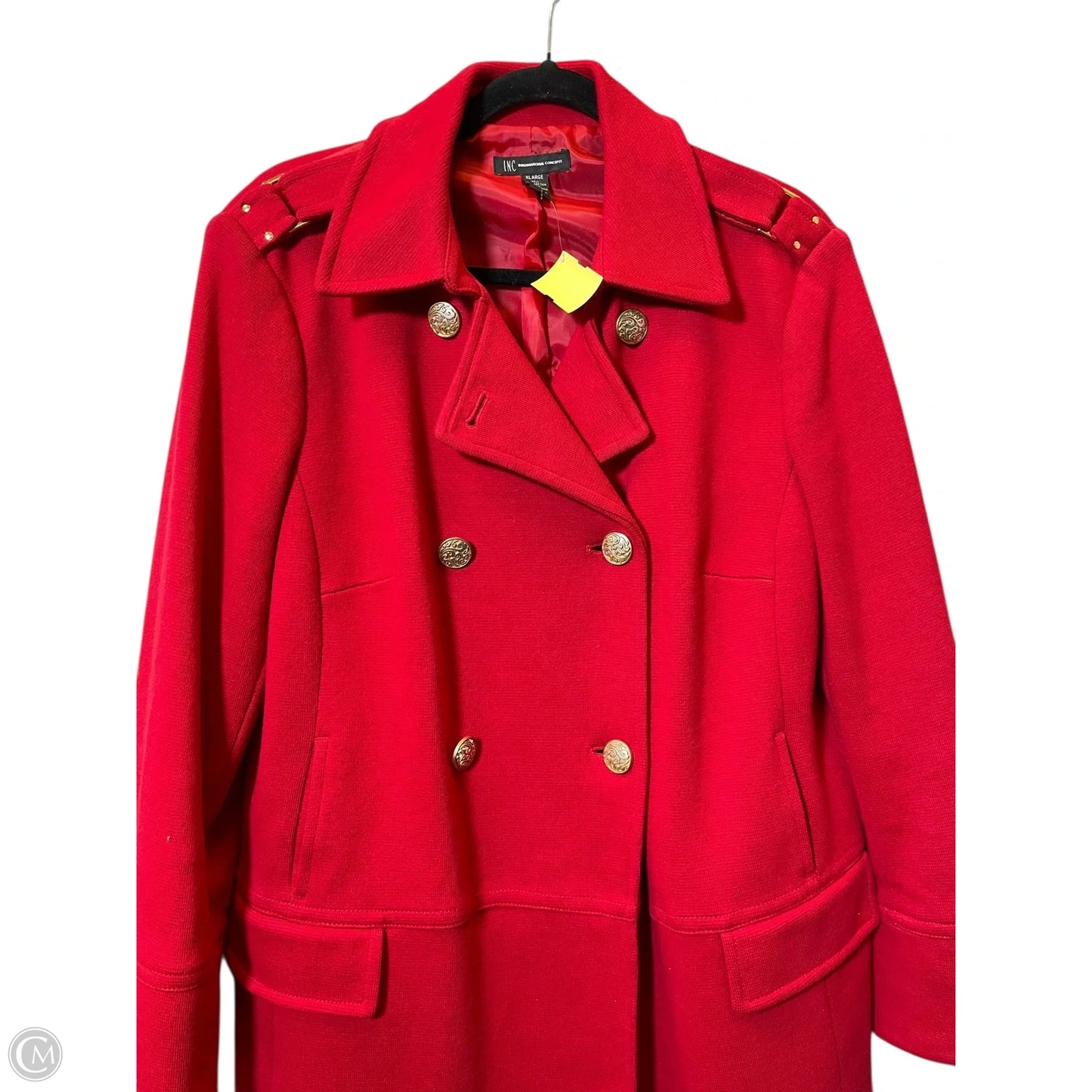 Jacket Moto By Inc In Red, Size: Xl