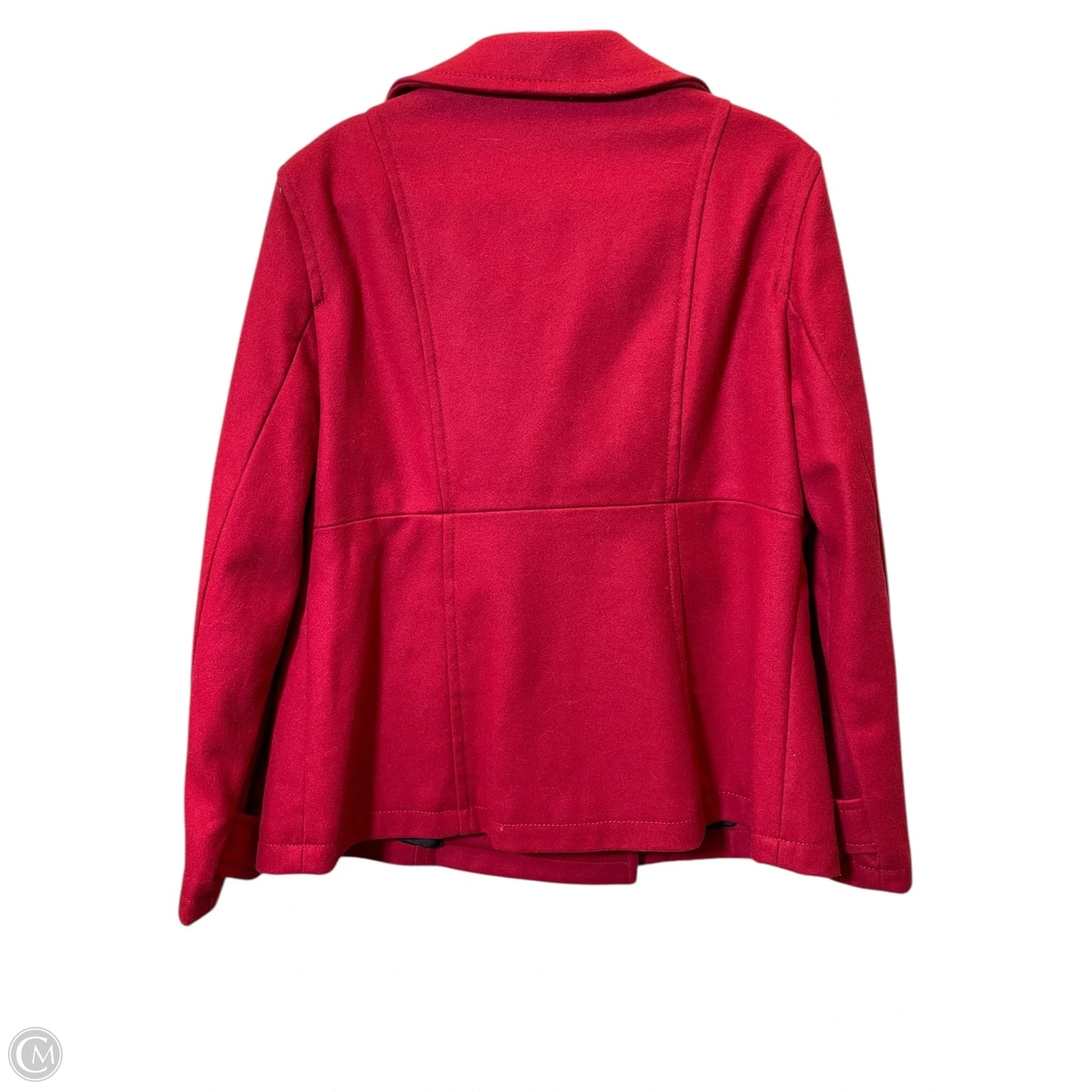 Coat Trench Coat By Gap In Red, Size: Xl