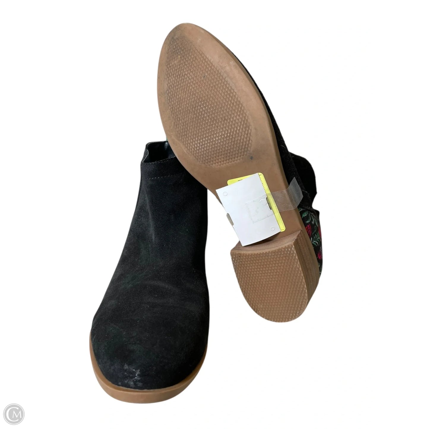 Boots Ankle Heels By Clothes Mentor In Multi-colored, Size: 7