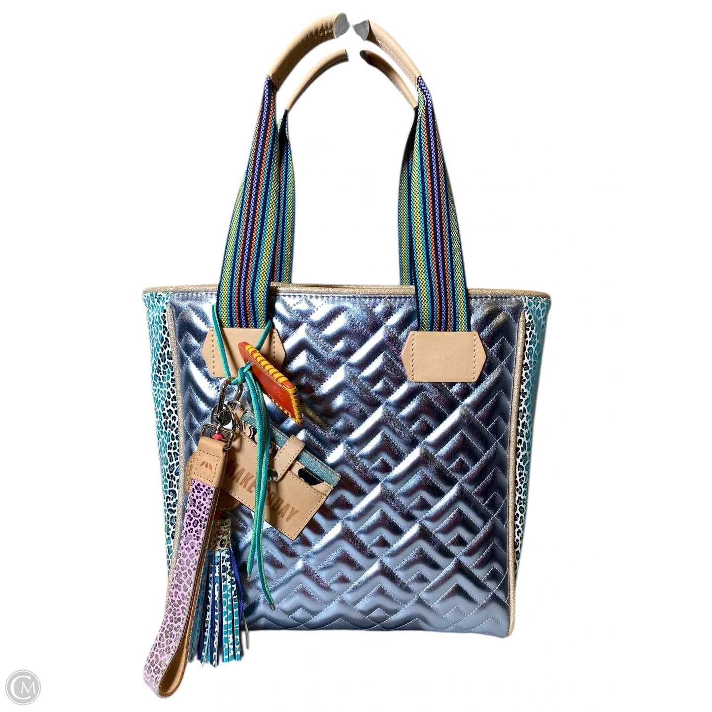 Tote Leather By Consuela, Size: Large