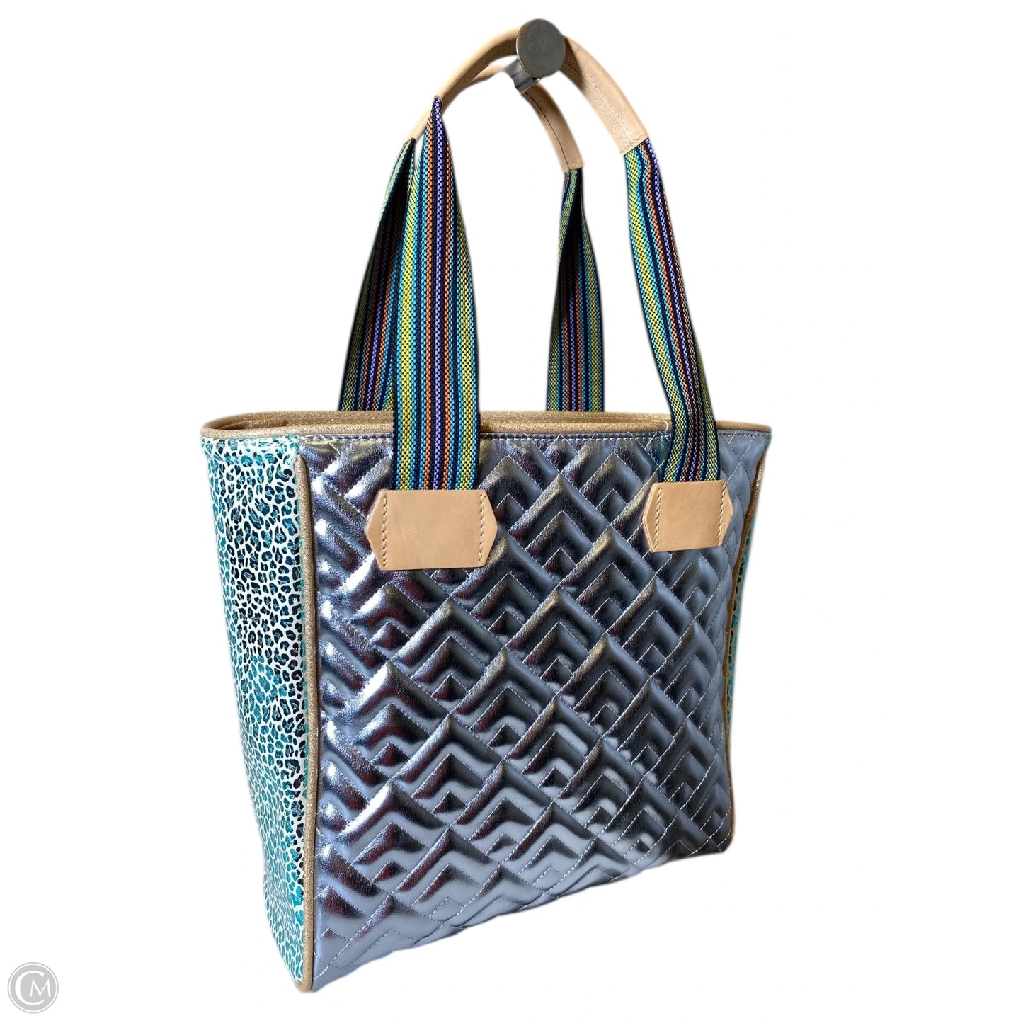 Tote Leather By Consuela, Size: Large