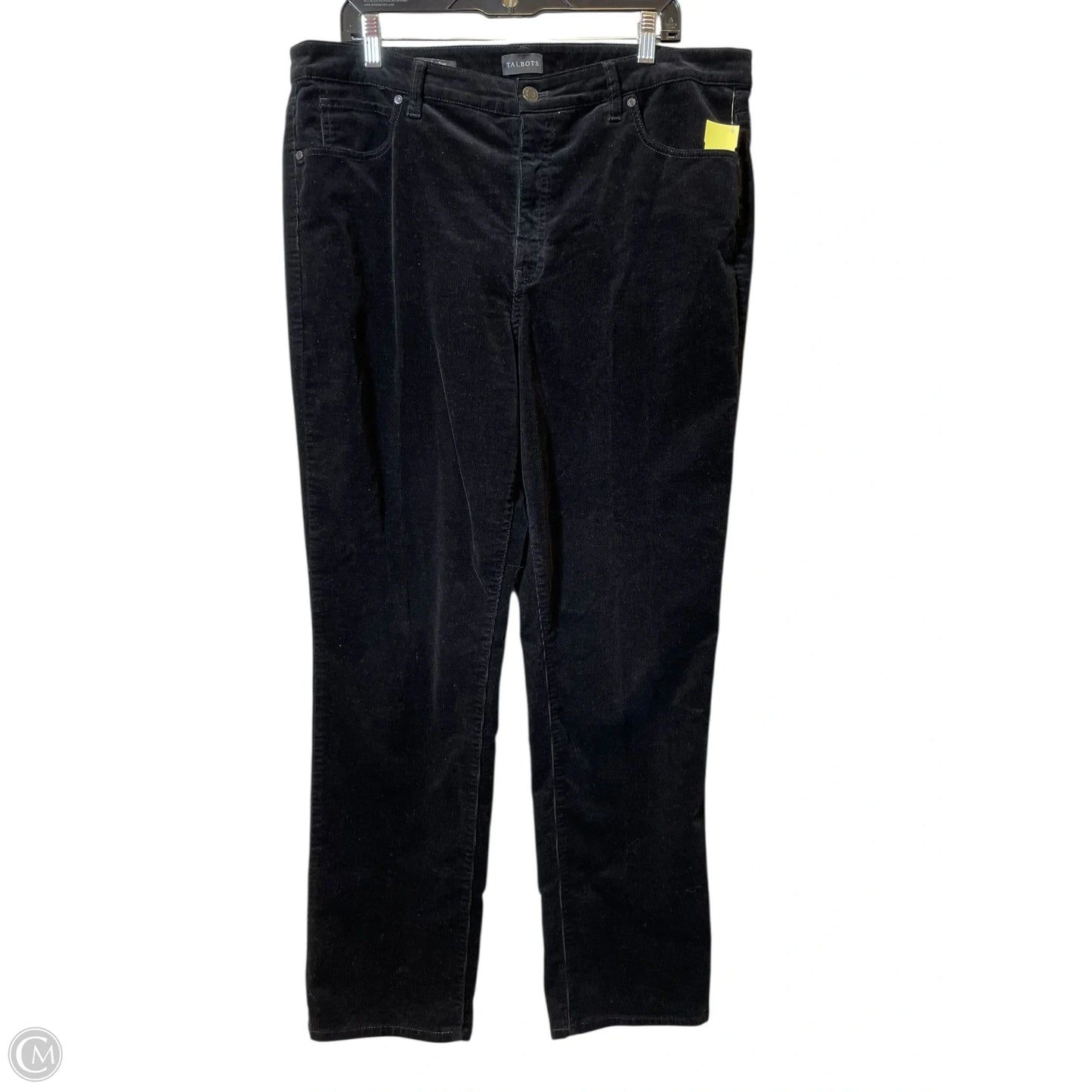 Pants Corduroy By Talbots In Black, Size: 16