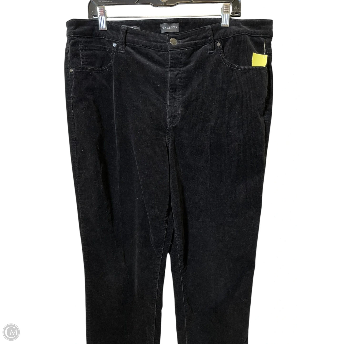 Pants Corduroy By Talbots In Black, Size: 16