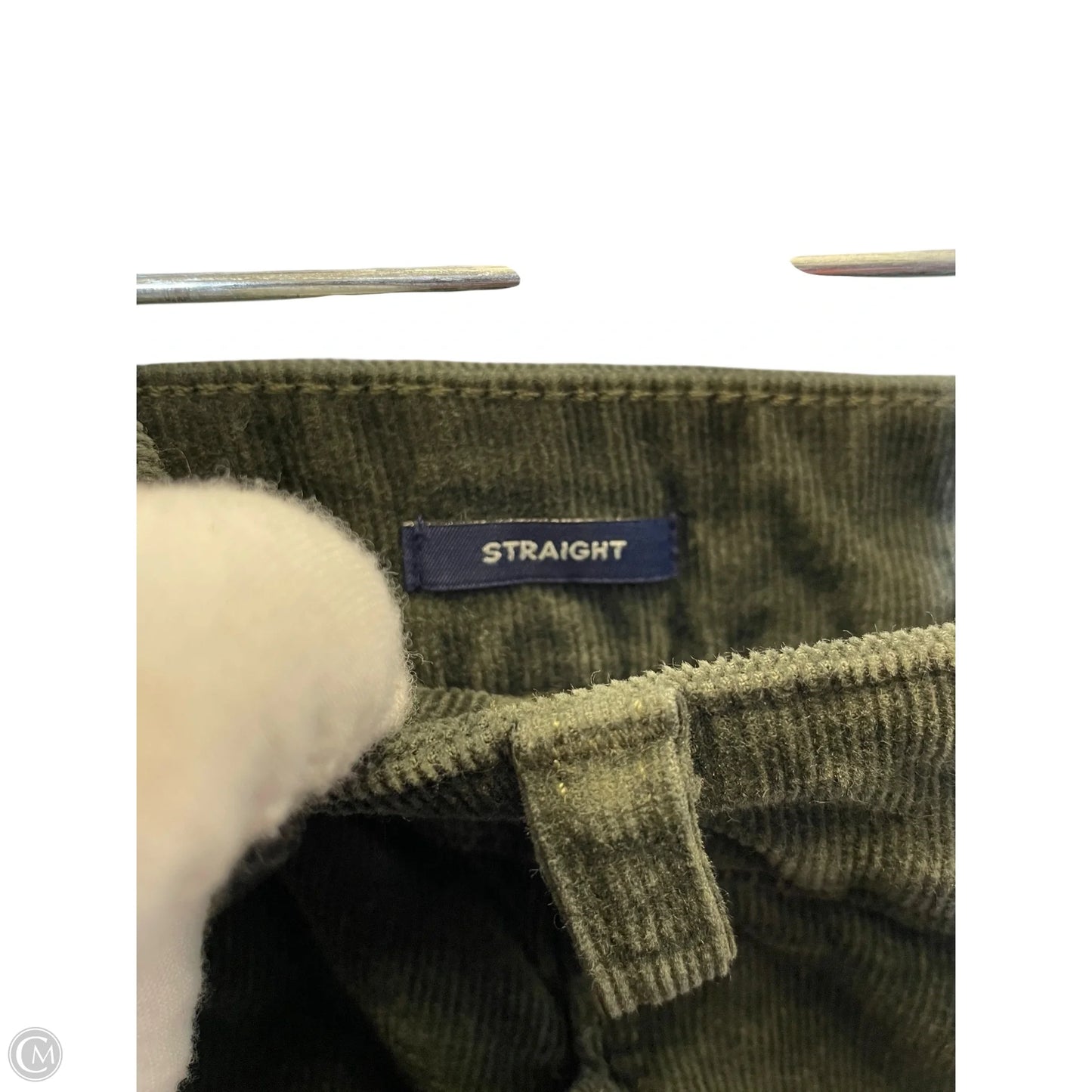 Pants Corduroy By Talbots In Green, Size: 16