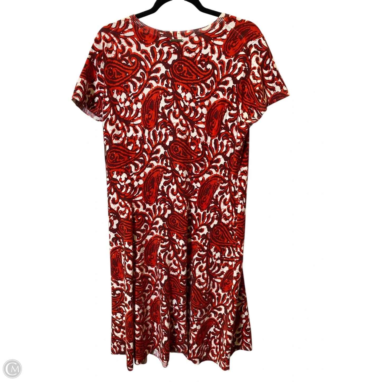 Dress Casual Midi By Michael By Michael Kors In Multi-colored, Size: L
