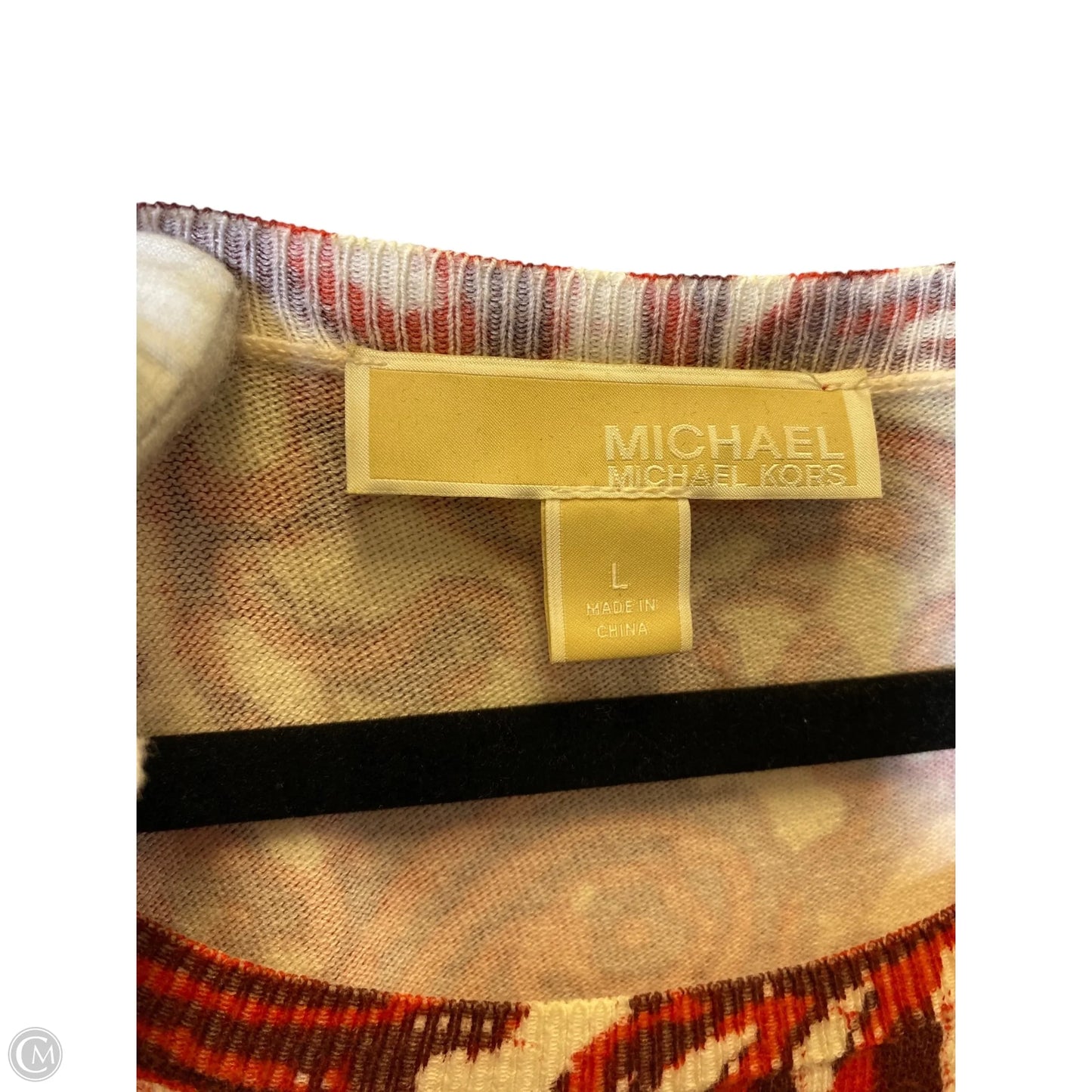 Dress Casual Midi By Michael By Michael Kors In Multi-colored, Size: L