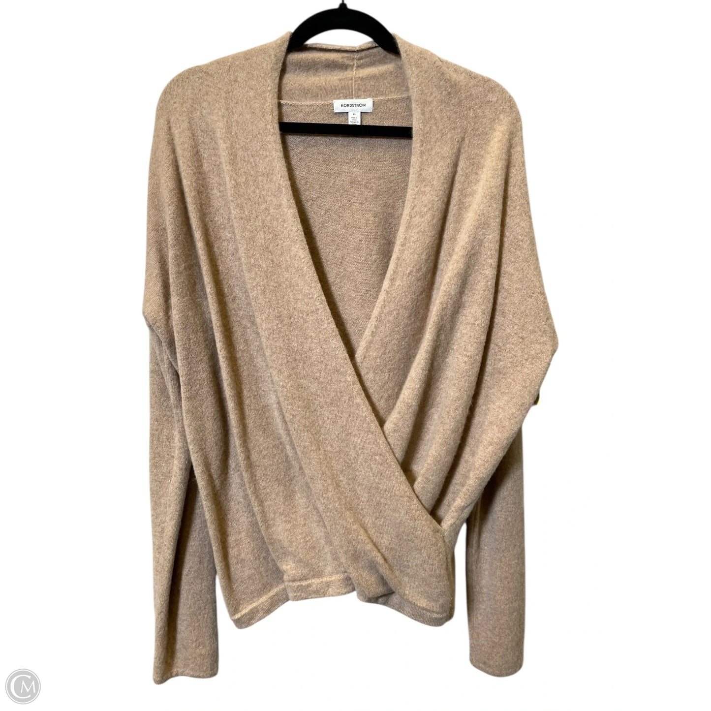 Sweater By Nordstrom In Beige, Size: Xl