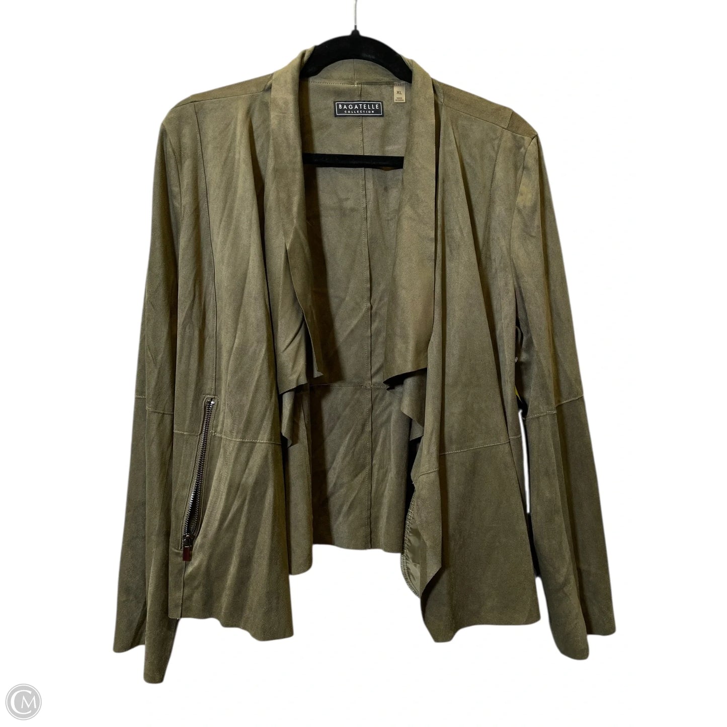 Cardigan By Bagatelle In Green, Size: Xl