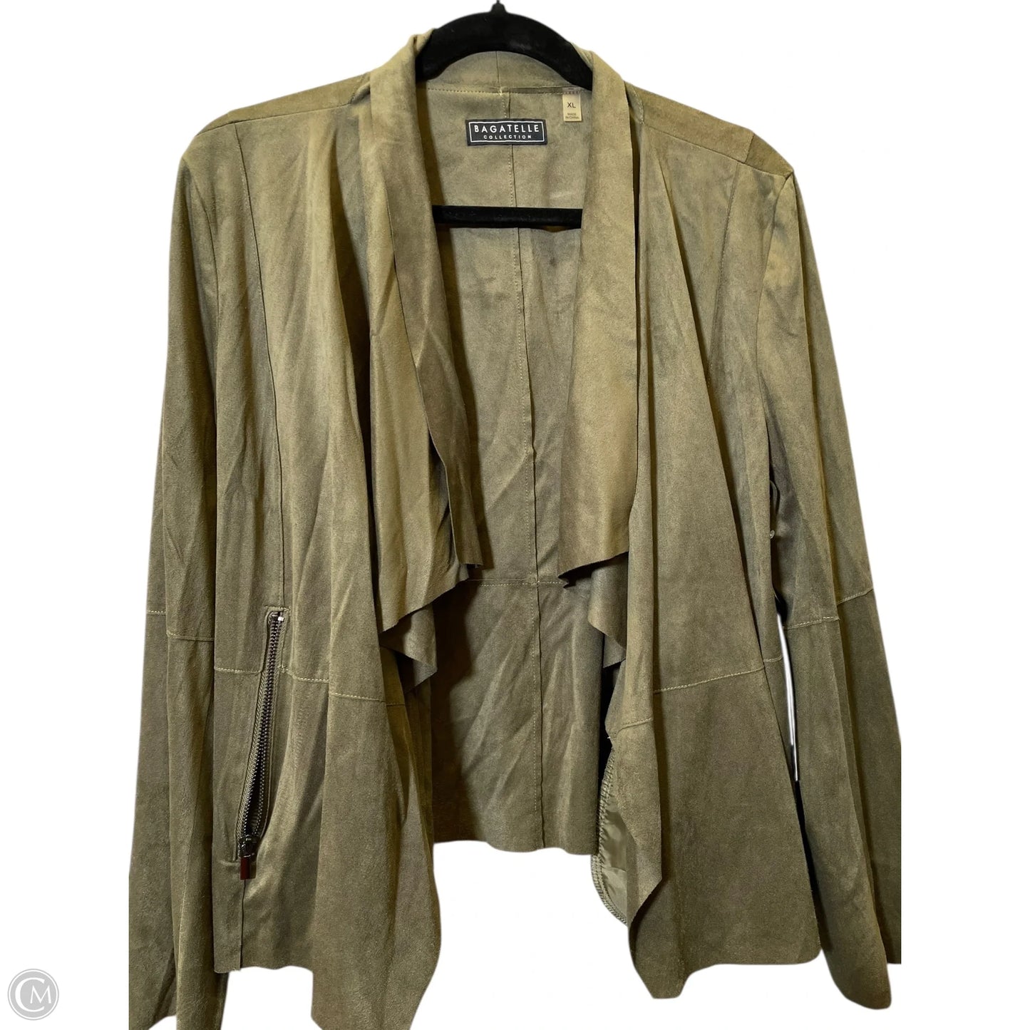 Cardigan By Bagatelle In Green, Size: Xl