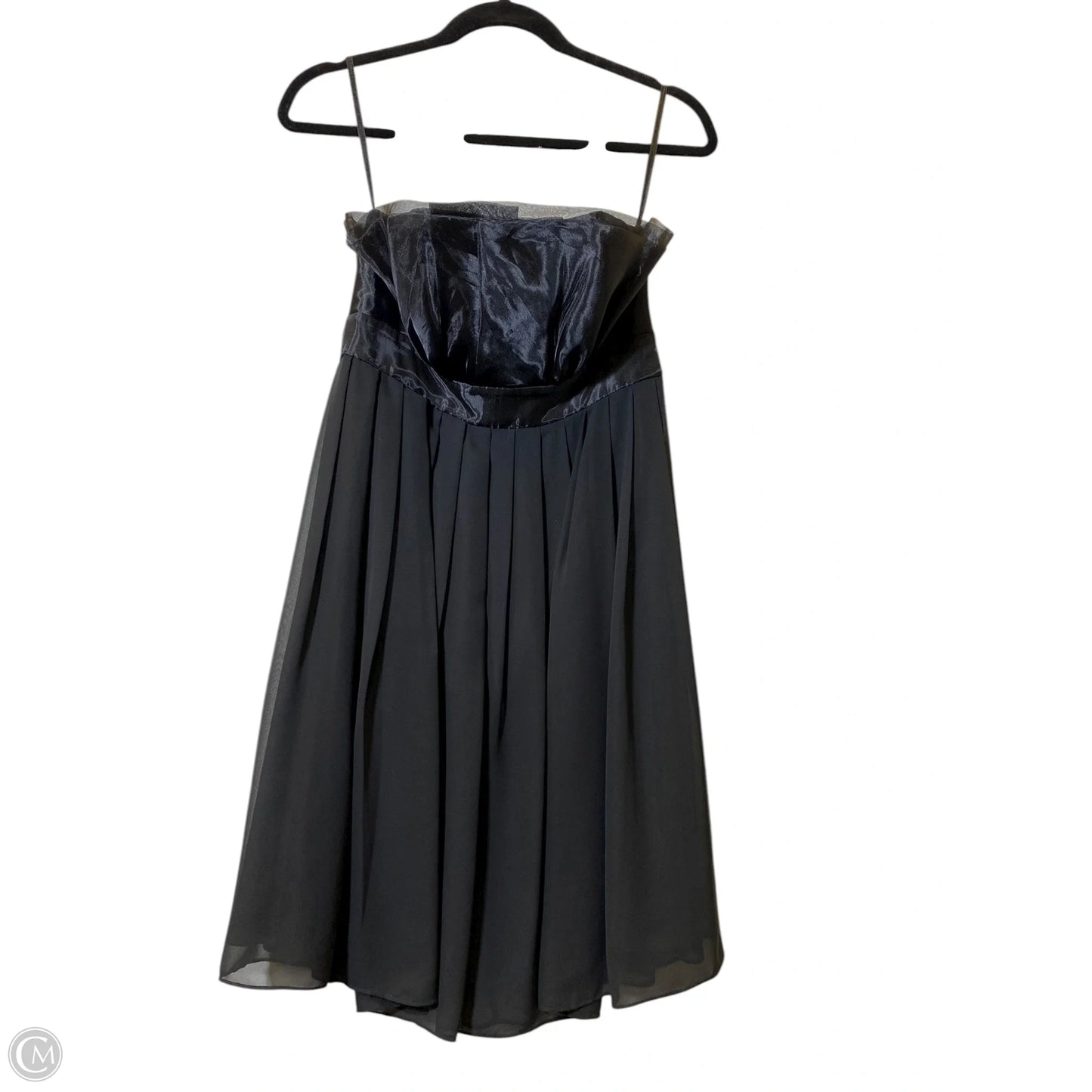 Dress Casual Midi By White House Black Market In Black, Size: Xs