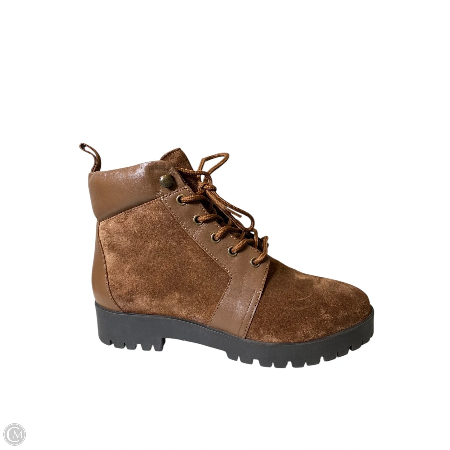 Boots Ankle Flats By Banana Republic In Brown, Size: 8