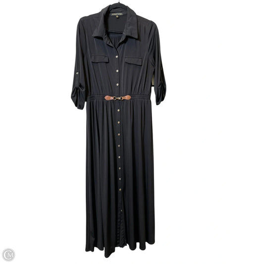 Dress Casual Maxi By Always Indigo In Black, Size: 1x