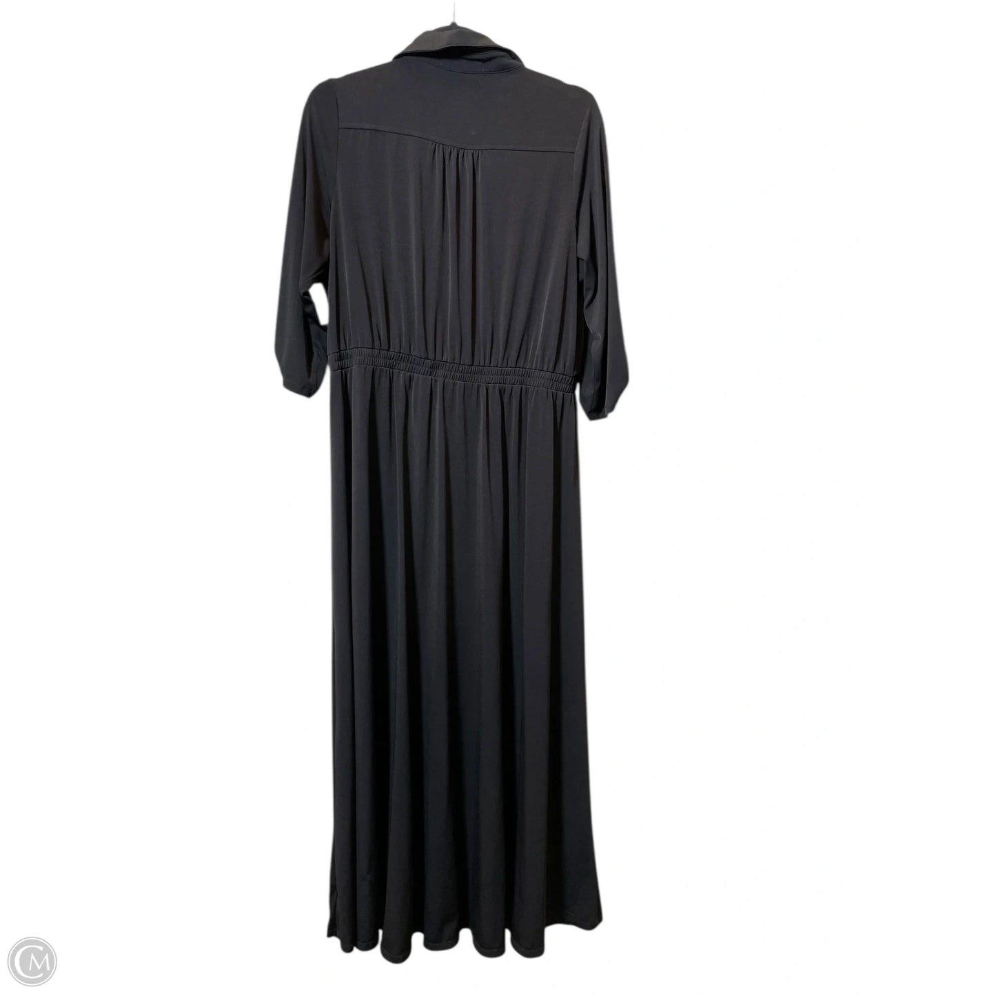 Dress Casual Maxi By Always Indigo In Black, Size: 1x