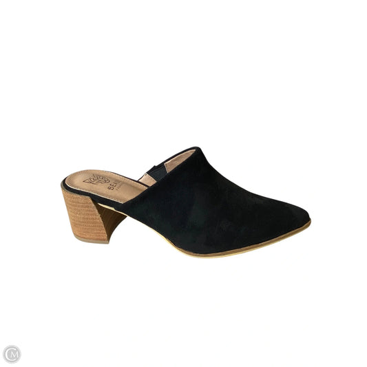 Shoes Heels Block By Clothes Mentor In Black & Brown, Size: 9