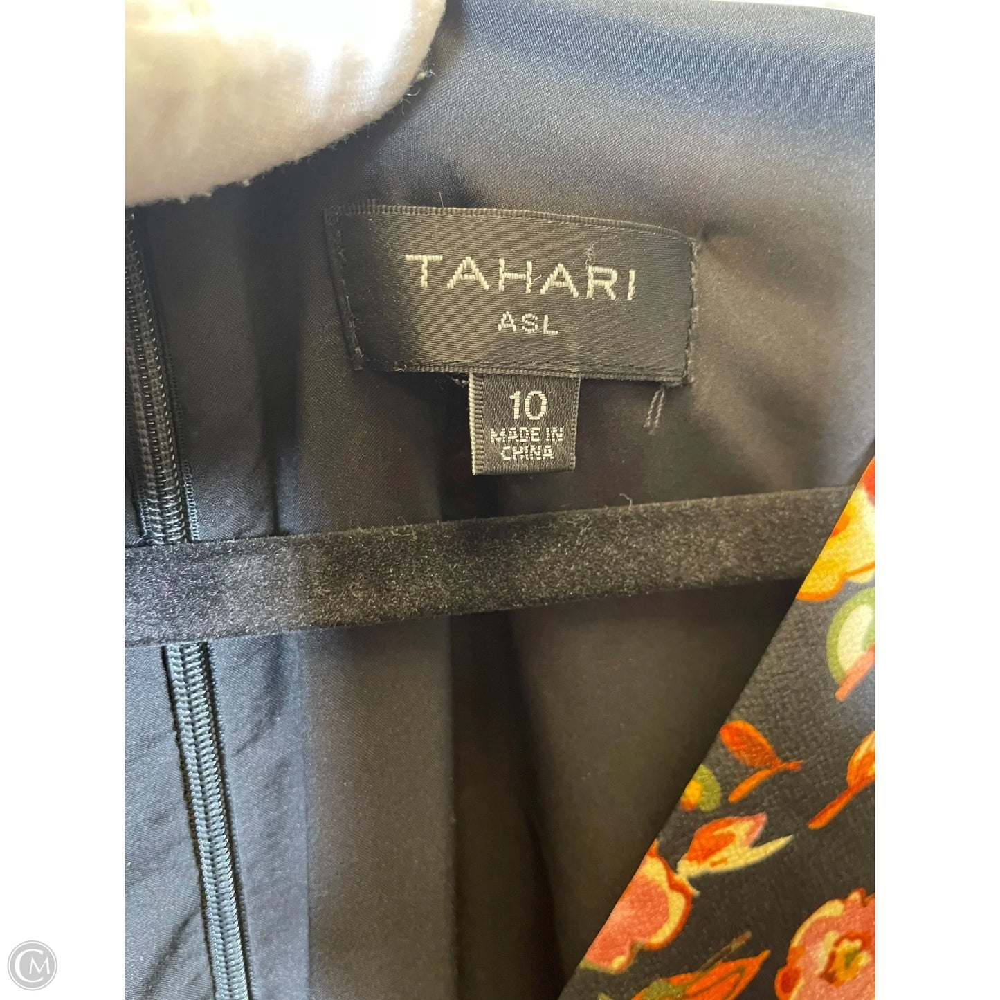 Dress Casual Midi By Tahari In Multi-colored, Size: 10