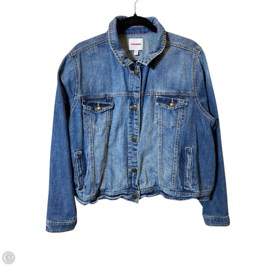 Jacket Denim By Bongo In Blue Denim, Size: 3x