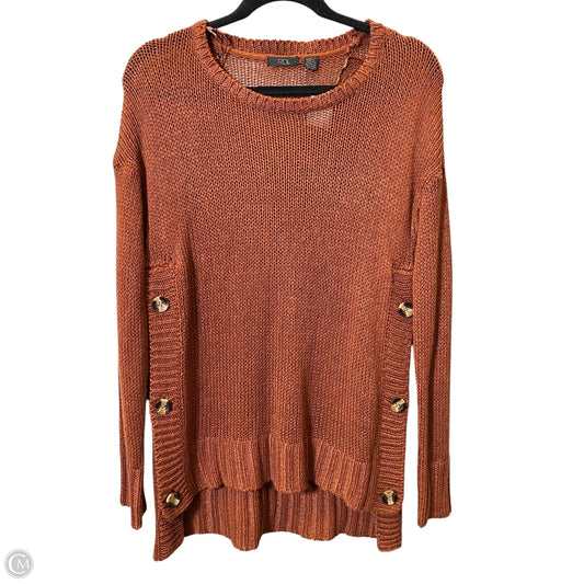 Sweater By Clothes Mentor In Orange, Size: M