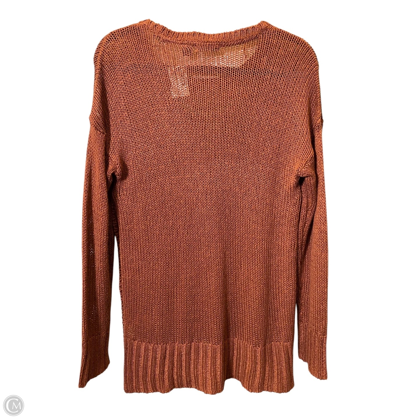 Sweater By Clothes Mentor In Orange, Size: M