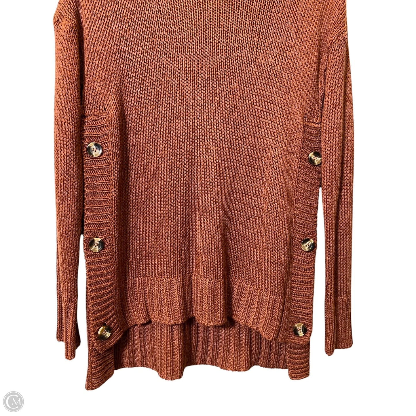 Sweater By Clothes Mentor In Orange, Size: M