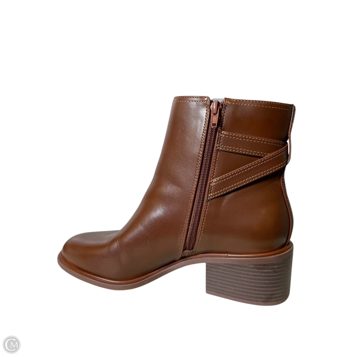 Boots Ankle Heels By Kelly And Katie In Brown, Size: 11