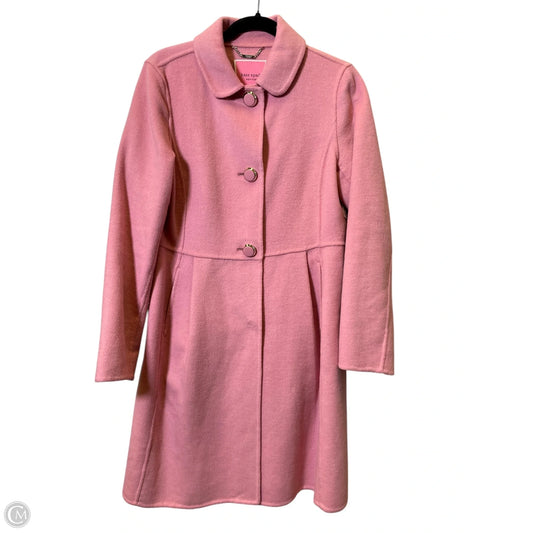Coat Designer By Kate Spade In Pink, Size: S