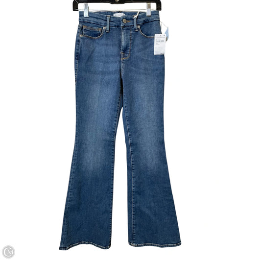 Jeans Boot Cut By Good American In Blue Denim, Size: 0