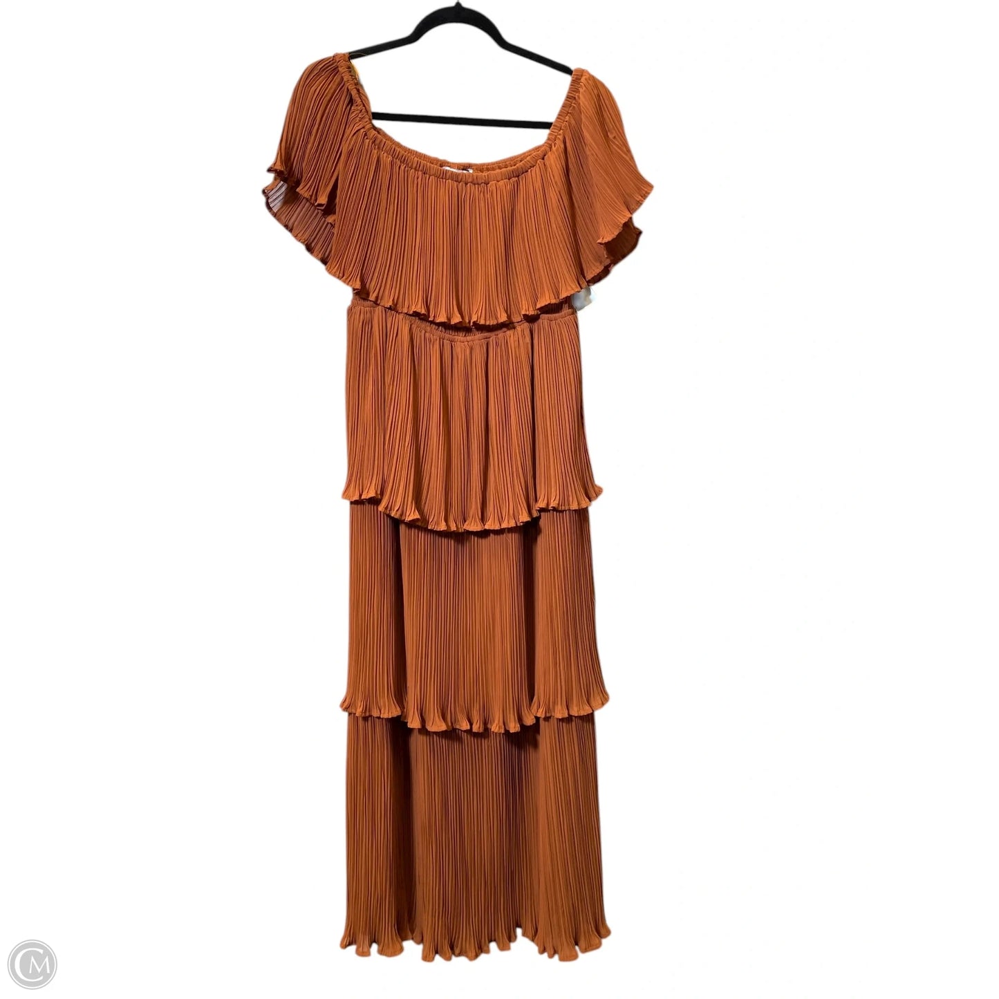 Dress Casual Maxi By Baltic Born In Orange, Size: M