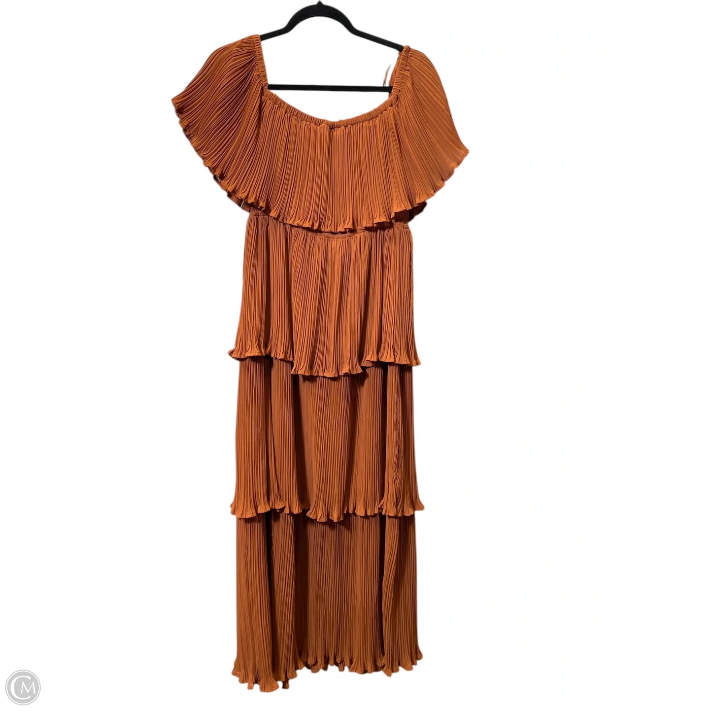 Dress Casual Maxi By Baltic Born In Orange, Size: M