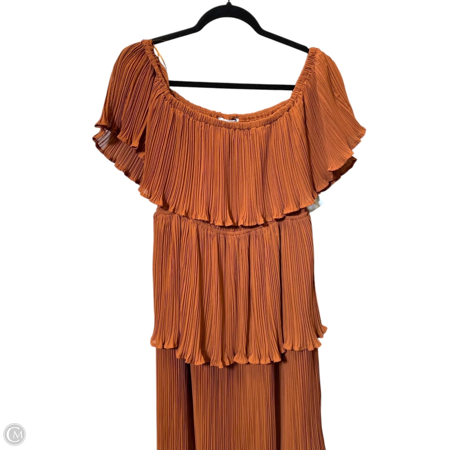 Dress Casual Maxi By Baltic Born In Orange, Size: M