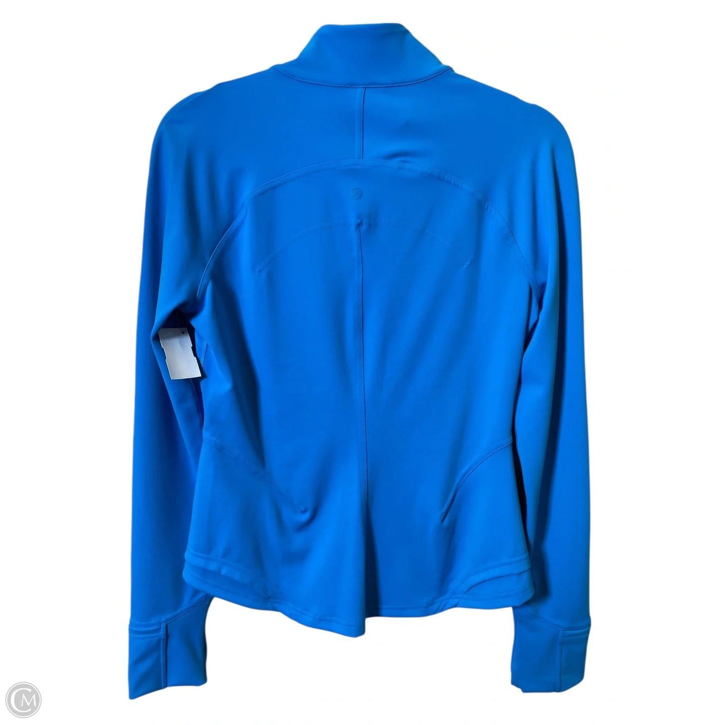 Athletic Jacket By Lululemon In Blue, Size: 8