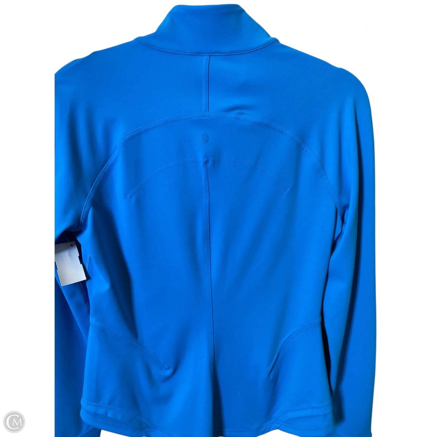 Athletic Jacket By Lululemon In Blue, Size: 8