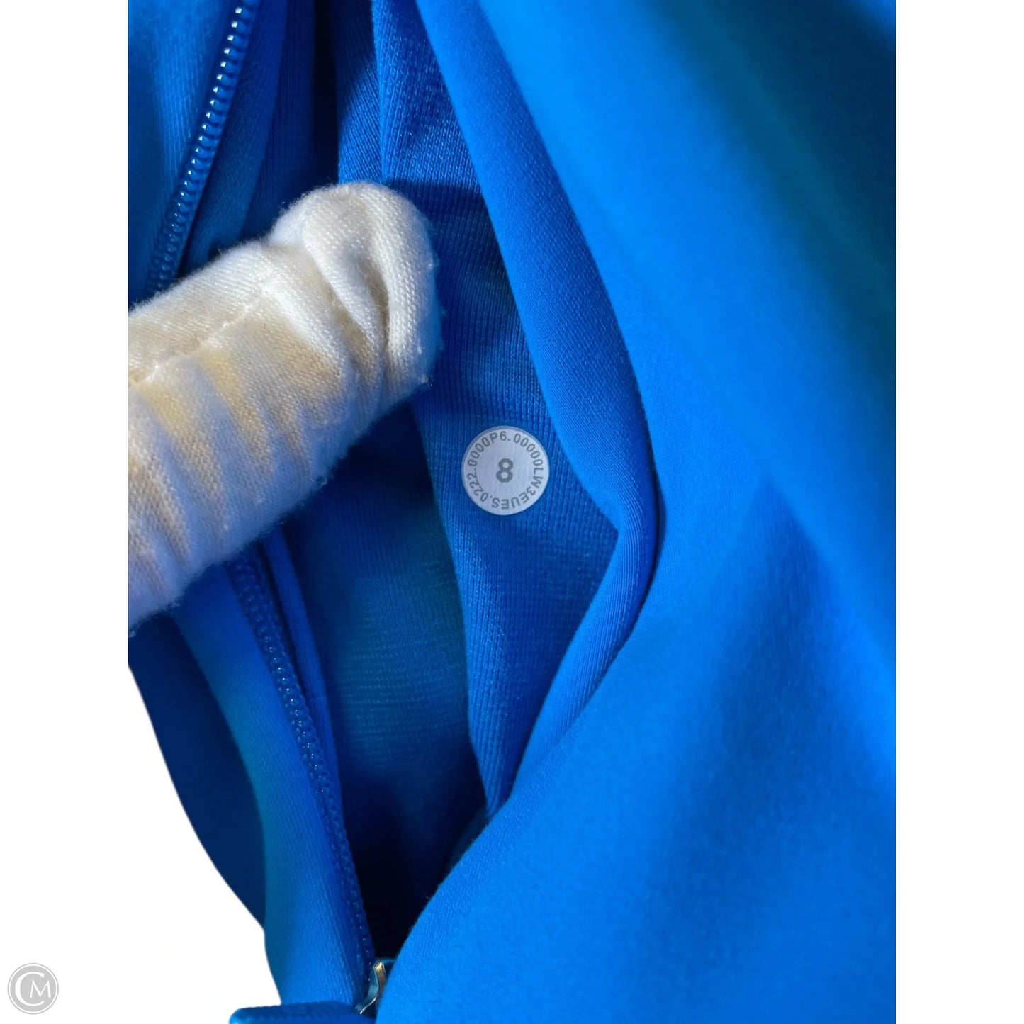 Athletic Jacket By Lululemon In Blue, Size: 8