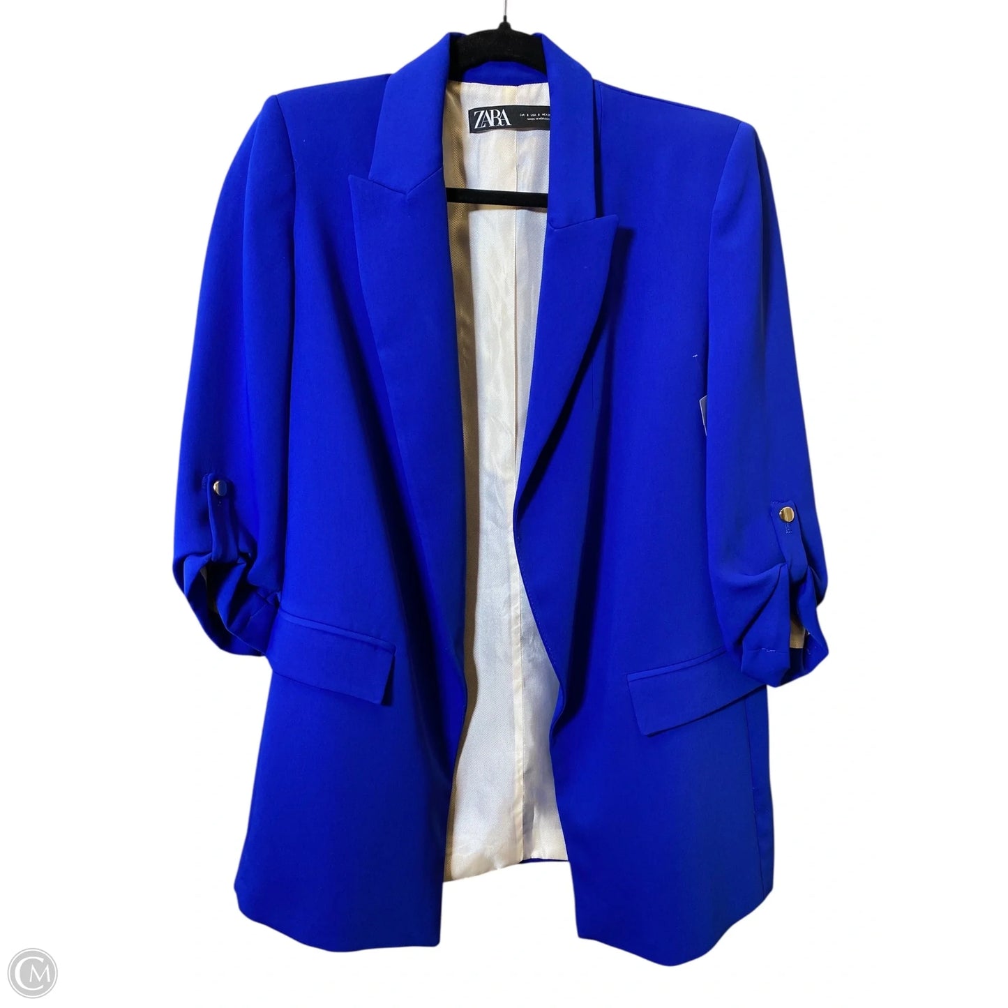 Blazer By Zara In Blue, Size: S