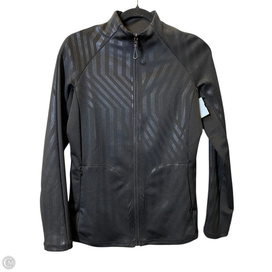 Athletic Jacket By Tommy Hilfiger In Black, Size: M