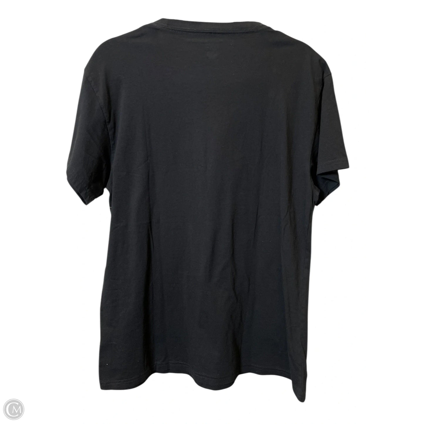 Top Short Sleeve By Pink In Black, Size: S