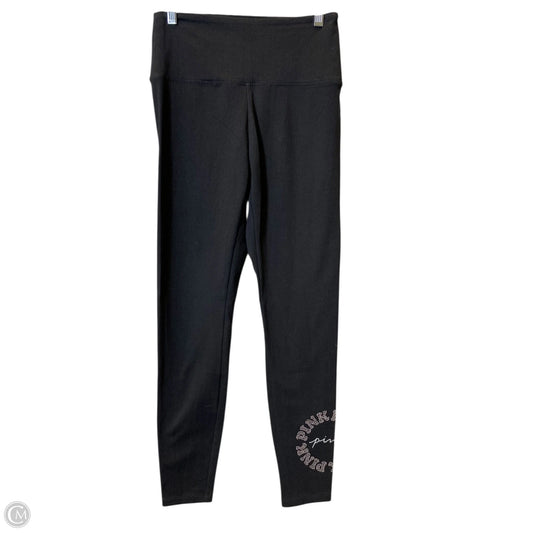 Athletic Leggings By Pink In Black, Size: M