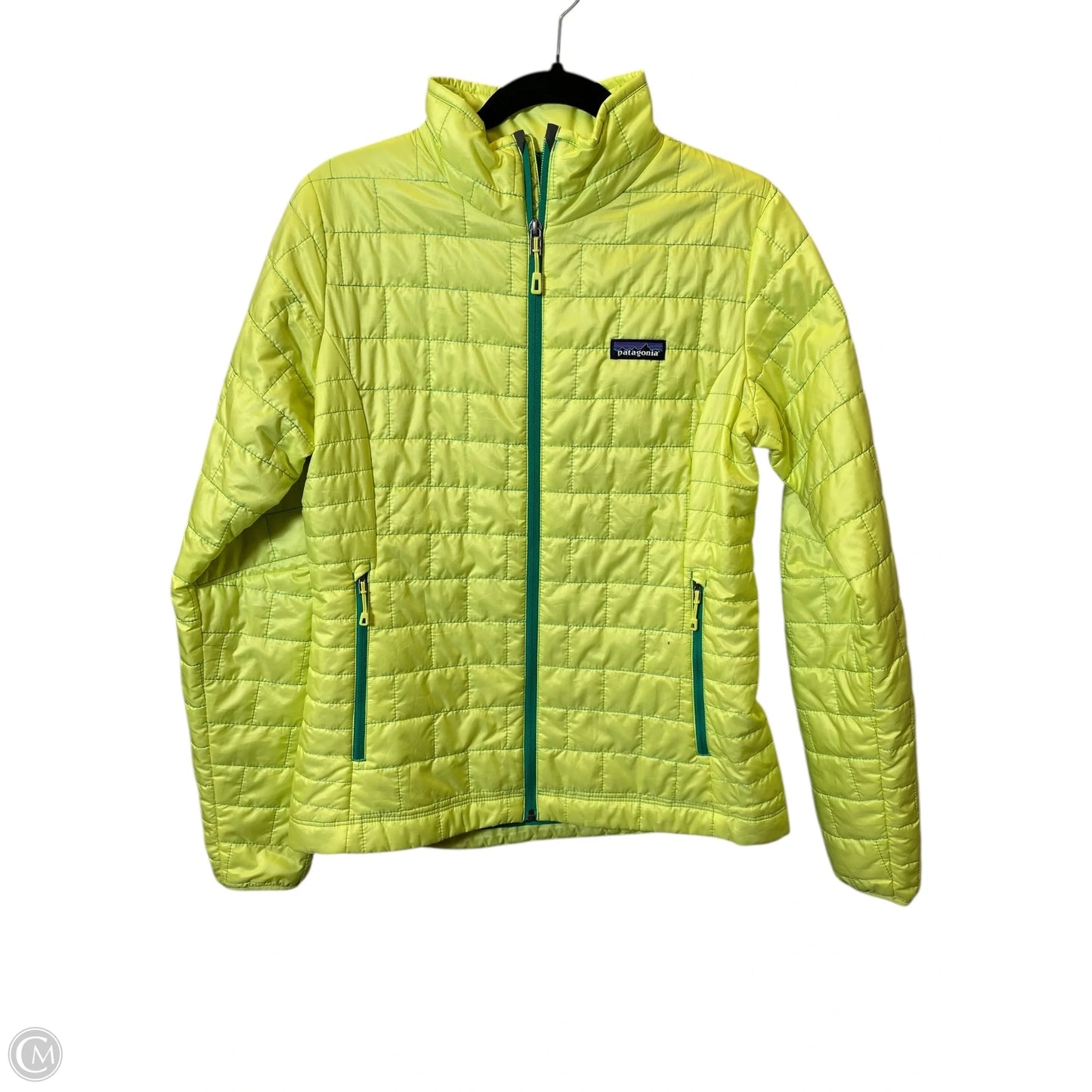 Jacket Puffer & Quilted By Patagonia In Green, Size: M