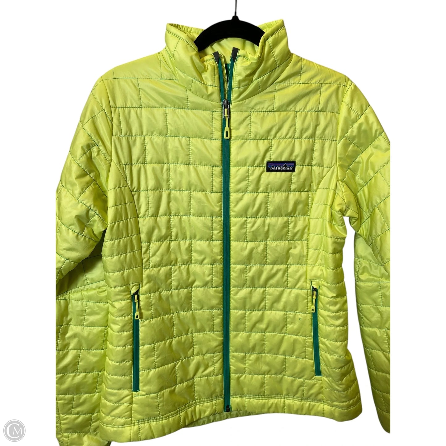Jacket Puffer & Quilted By Patagonia In Green, Size: M