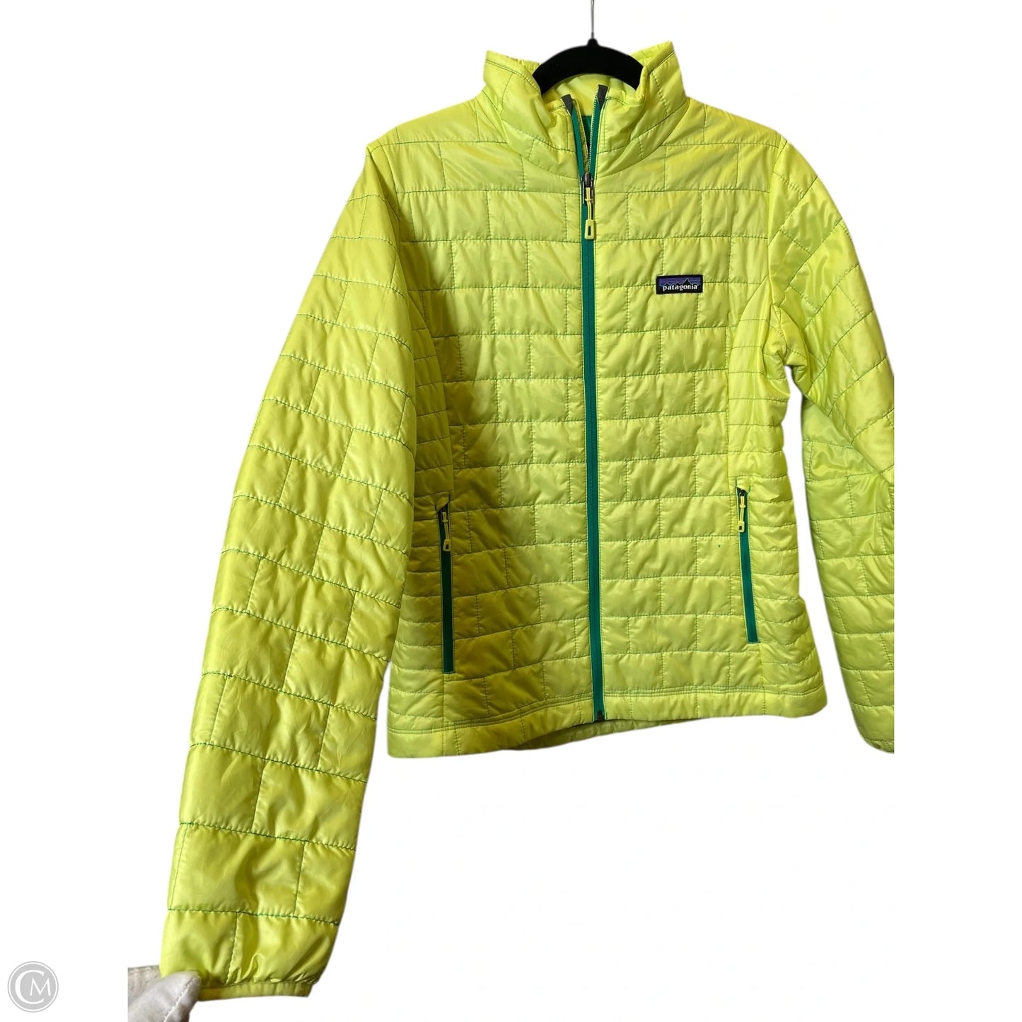 Jacket Puffer & Quilted By Patagonia In Green, Size: M