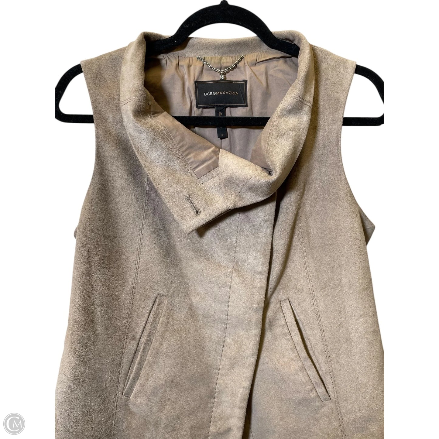 Vest Other By Bcbg In Beige, Size: S