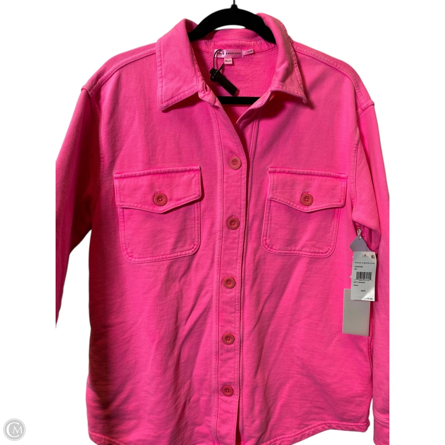 Jacket Other By Good American In Pink, Size: 0