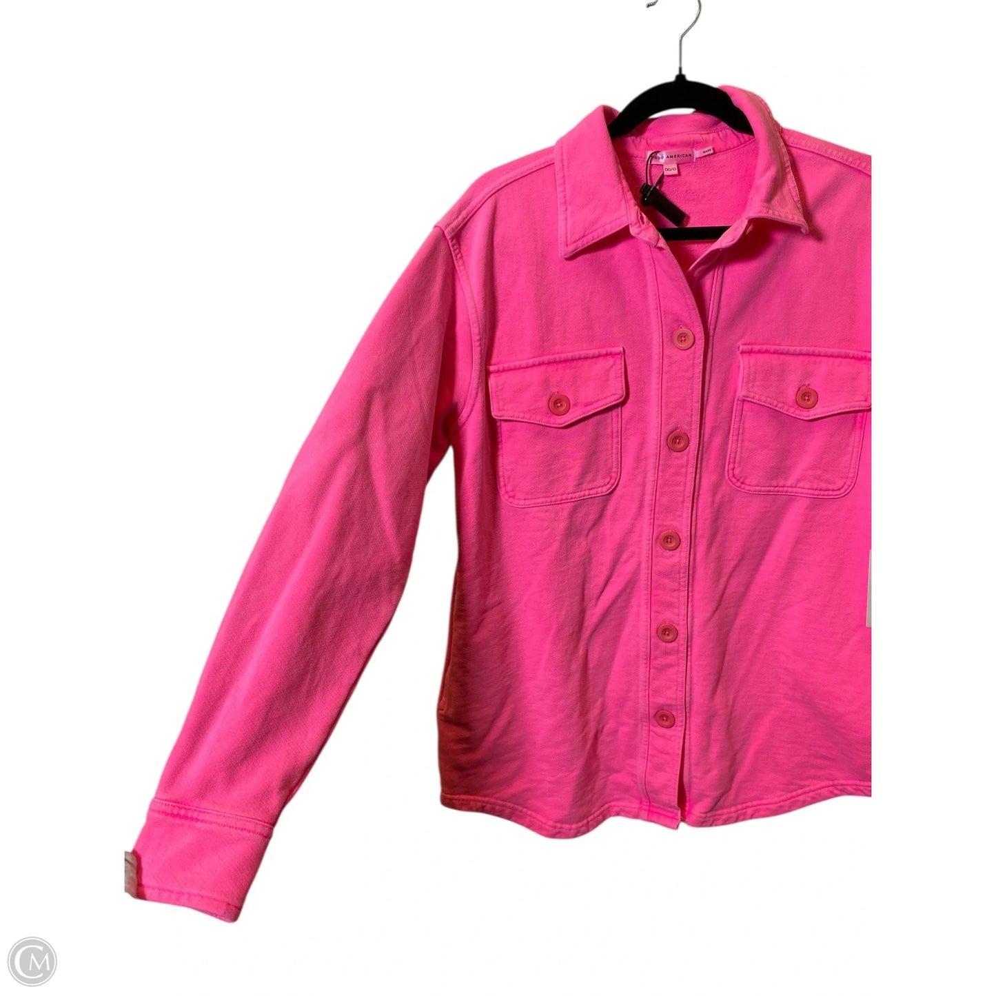 Jacket Other By Good American In Pink, Size: 0