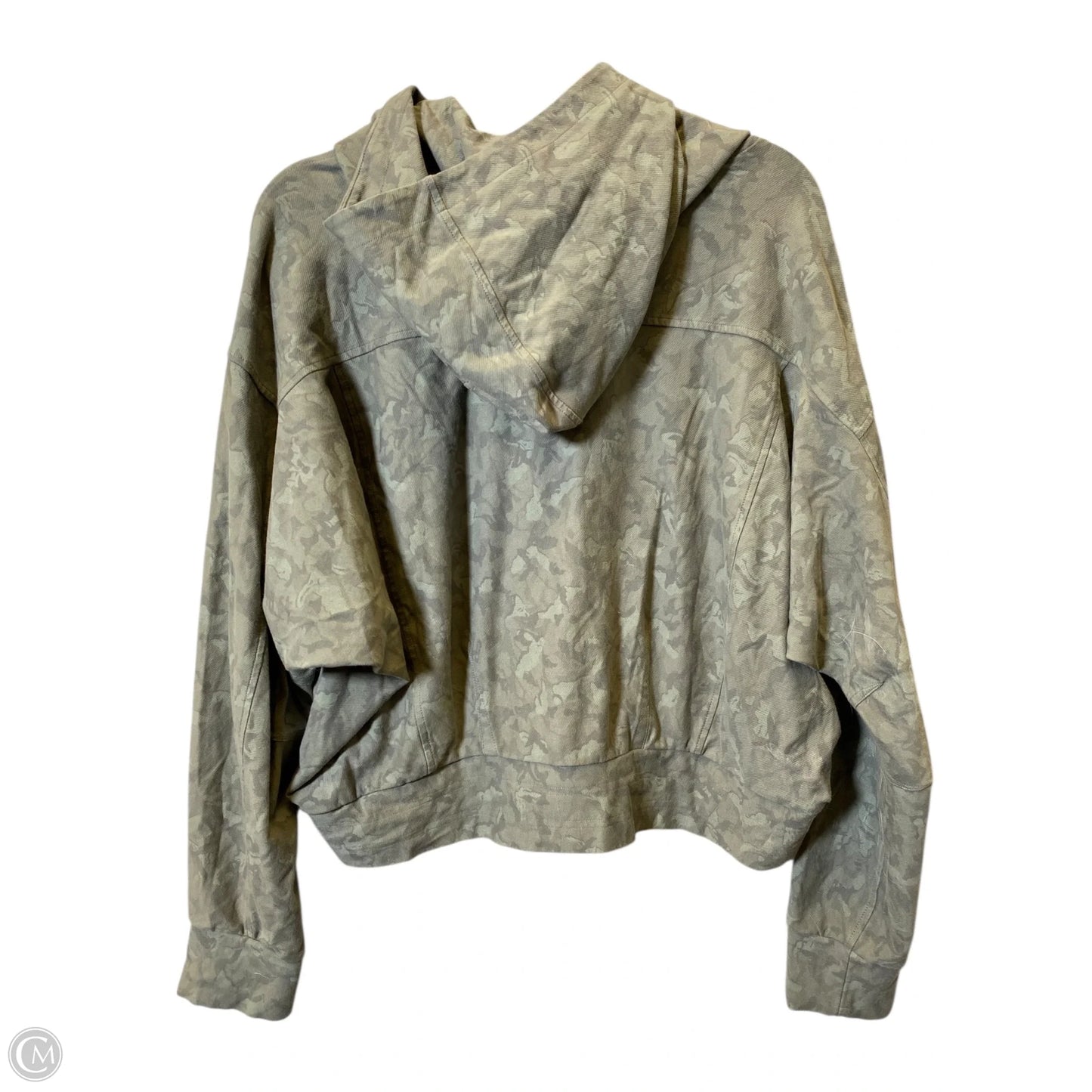 Athletic Sweatshirt Hoodie By Athleta In Camouflage Print, Size: Xl