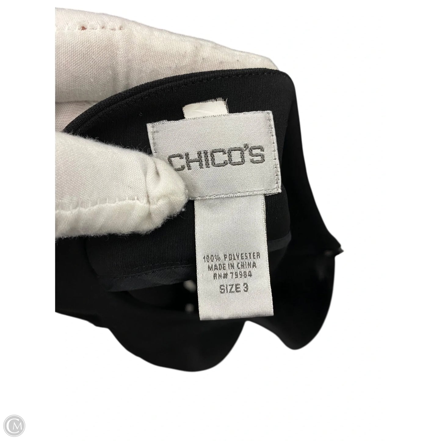 Pants Dress By Chicos In Black, Size: Xl