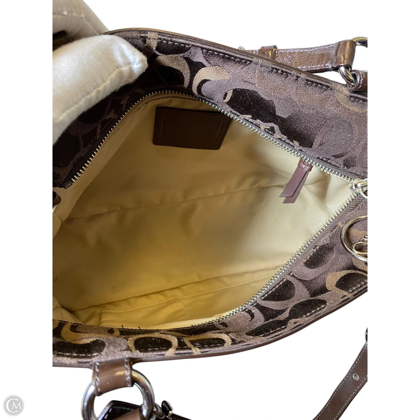 Handbag Designer By Coach, Size: Large