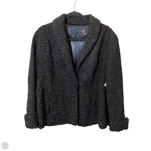 Jacket Moto By Clothes Mentor In Black, Size: M