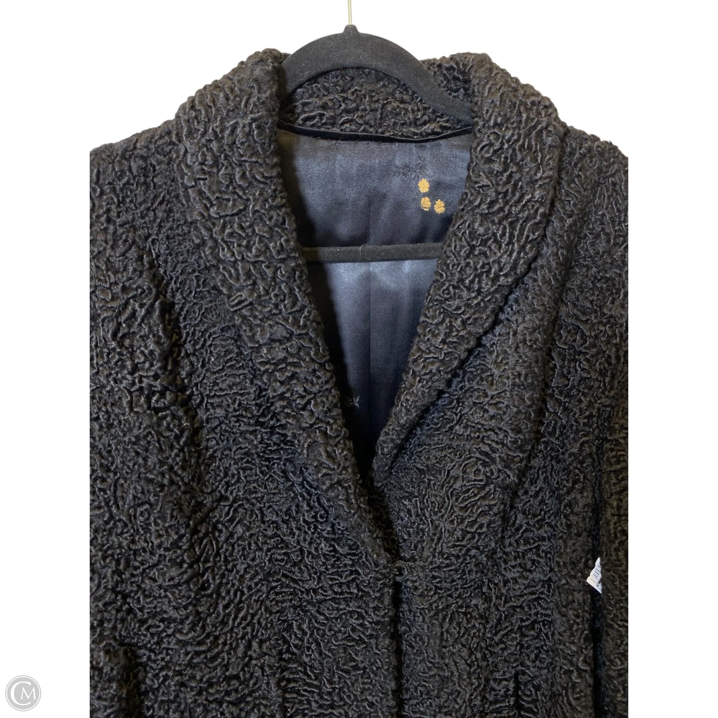 Jacket Moto By Clothes Mentor In Black, Size: M